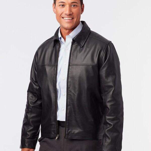 Napa Leather Driving Jacket Thumbnail