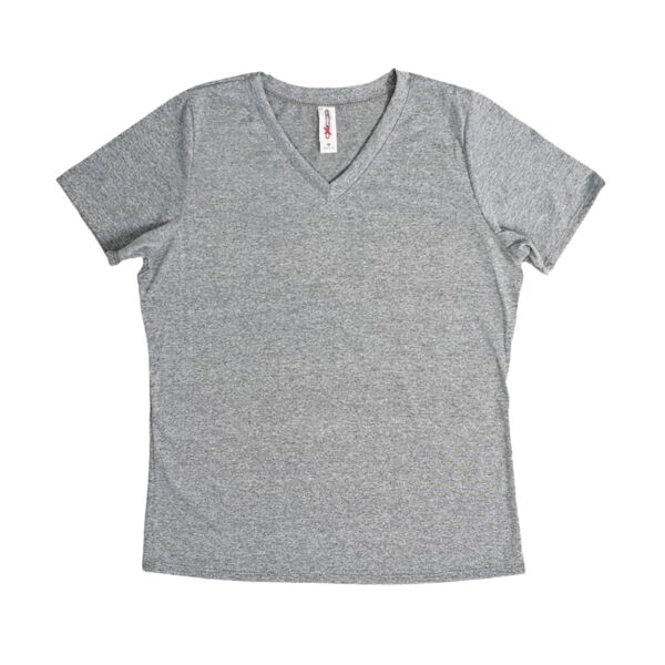 AT220 Women's SS Natural Feel Jersey V-Neck Thumbnail