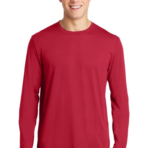 Long Sleeve PosiCharge ® Competitor Cotton Touch Tee Thumbnail